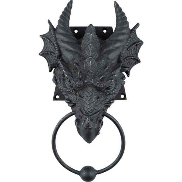 Cast Iron Dragon Door Knocker