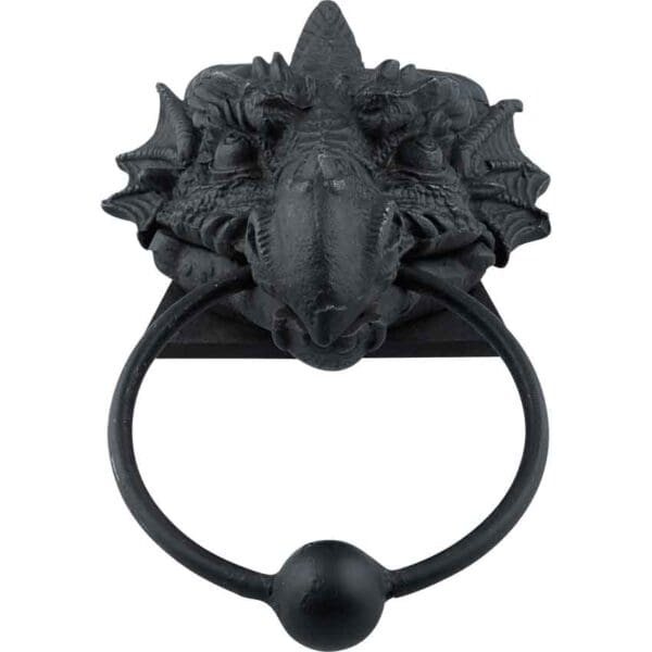 Cast Iron Dragon Door Knocker