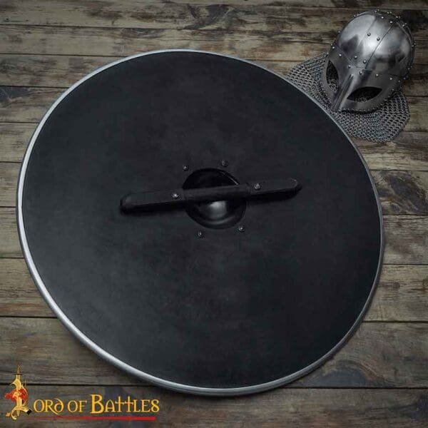 Dark Wooden Viking Shield