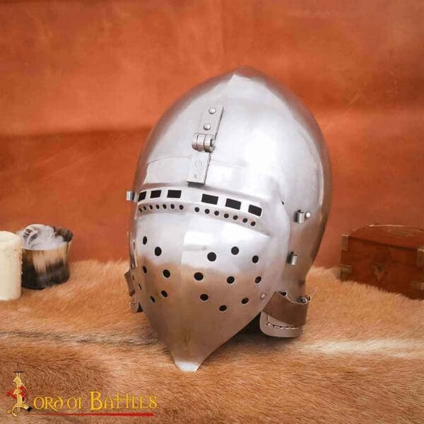 Late Medieval Klappvisor Bascinet