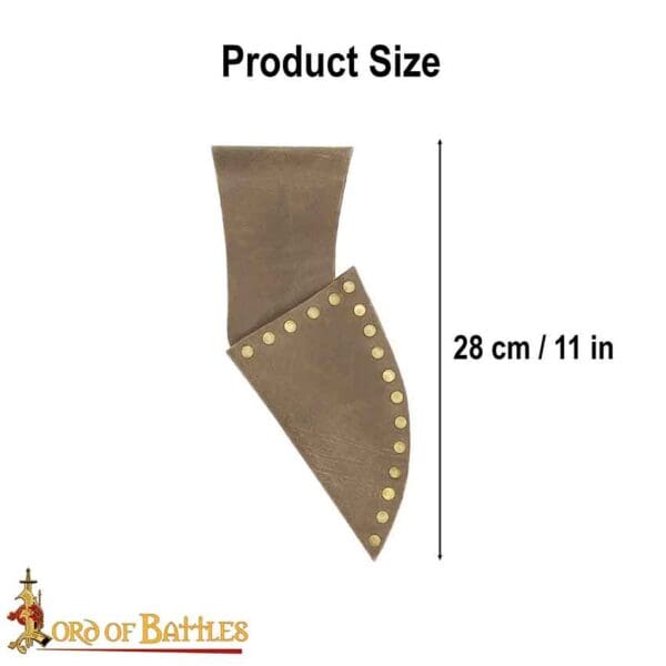 Pirate's Leather Pistol Holster - Brown