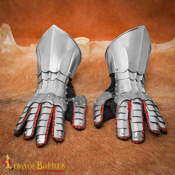 Steel Cuirassier Gauntlets