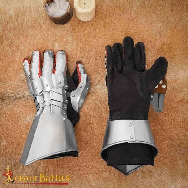 Steel Cuirassier Gauntlets