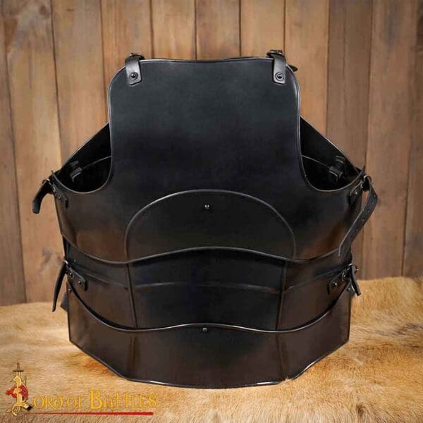 Randolf Steel Cuirass with Tassets - Blackened