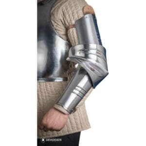 15th Century German Arm Armour - Polished