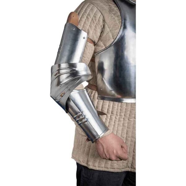 15th Century German Arm Armour - Polished