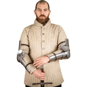 14th Century Arm Armour - Polished