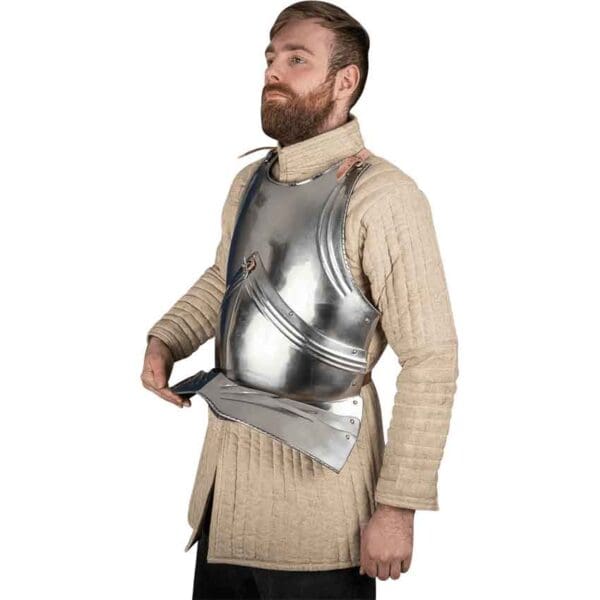 15th Century German Breastplate - Polished