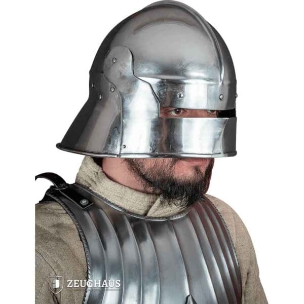 Infantry Sallet Helmet - Polished