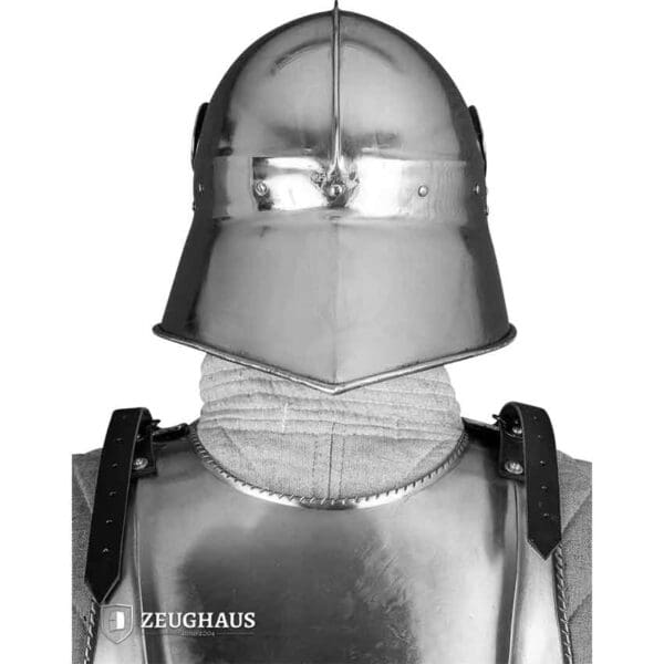 Infantry Sallet Helmet - Polished