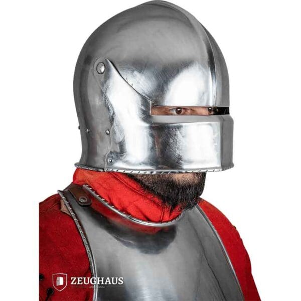 Swiss Sallet Helmet - Polished