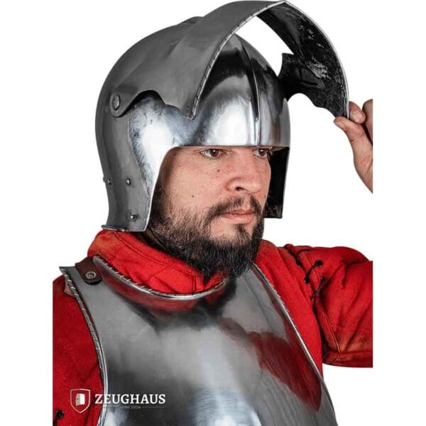 Swiss Sallet Helmet - Polished