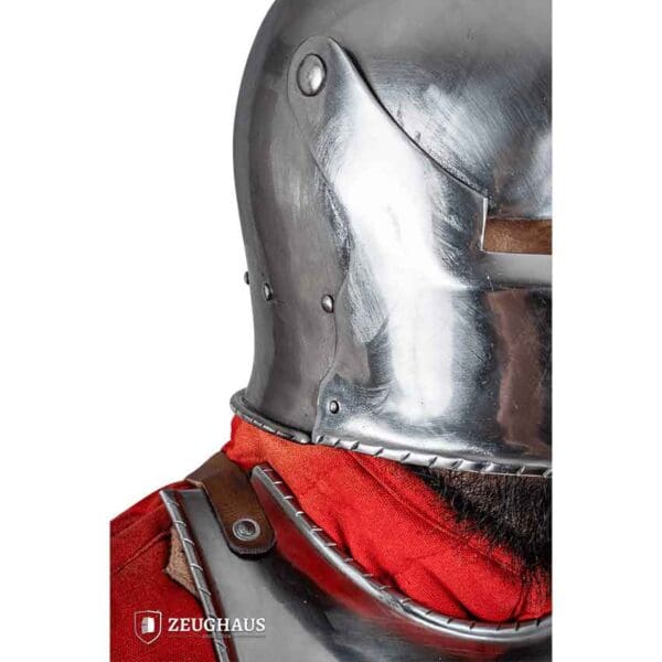 Swiss Sallet Helmet - Polished