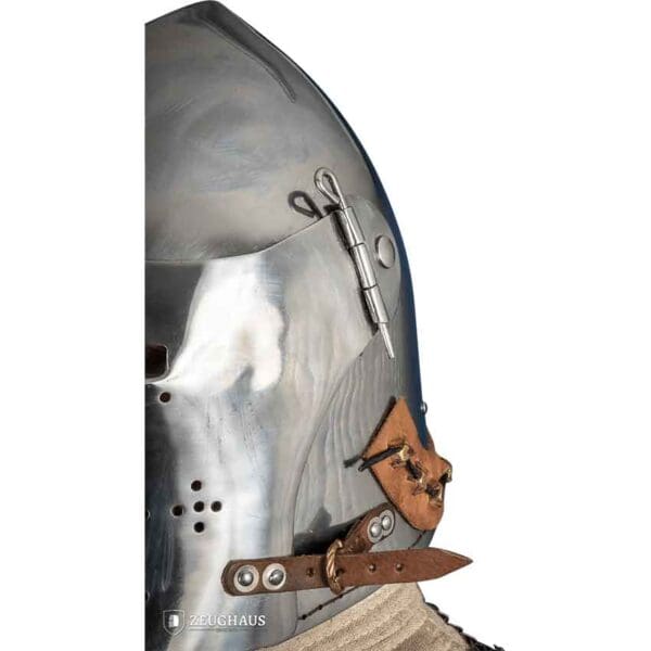 Bascinet Helmet - Polished