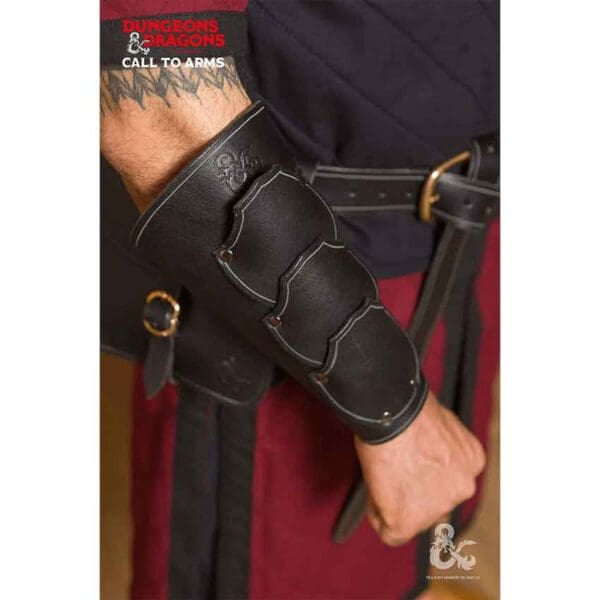 Dungeons & Dragons Fighter Leather Bracers