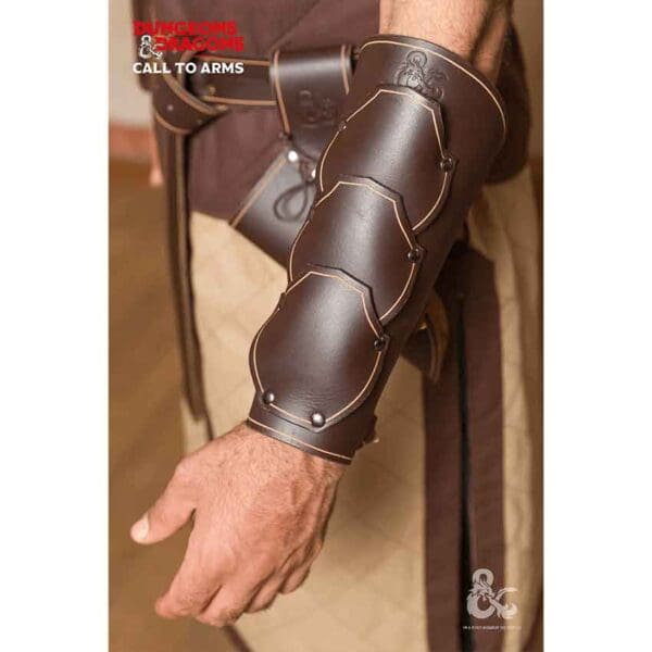 Dungeons & Dragons Fighter Leather Bracers