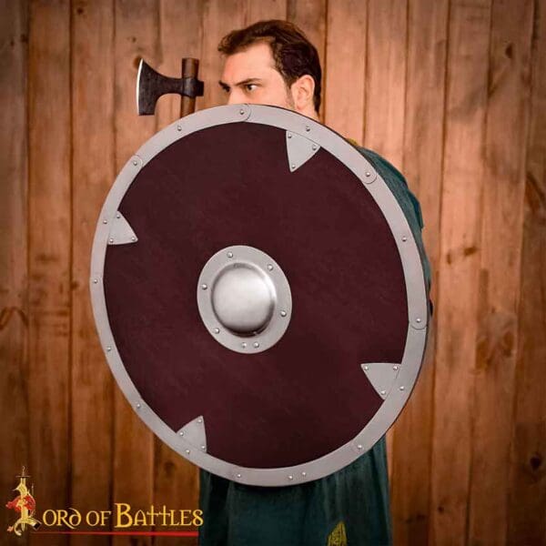 Ulfr Viking Warrior Wooden Shield