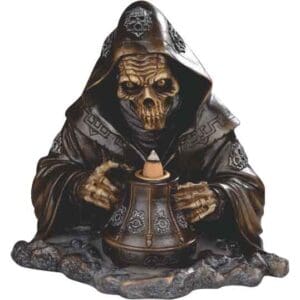 Scheming Grim Reaper Backflow Incense Burner