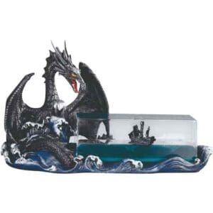 Maelstrom Black Dragon Ship Statue