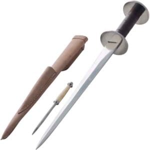 Rondel Dagger with Feasting Awl