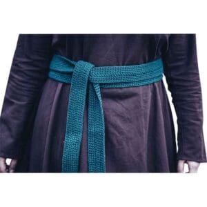 Medieval Cotton Tie Belt - Green