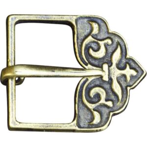 Slavic Floral Belt Buckle