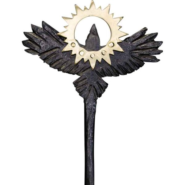 Raven Sun Hairpin