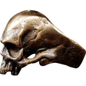 Brass Skull Ring