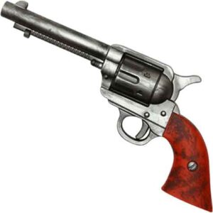 Foam Prop Revolver - Brown Grip