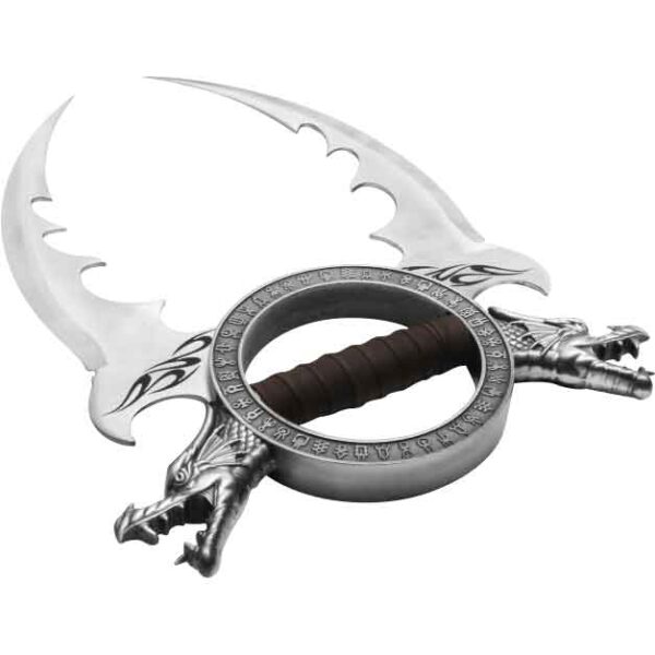 Dual Norse Dragon Blades