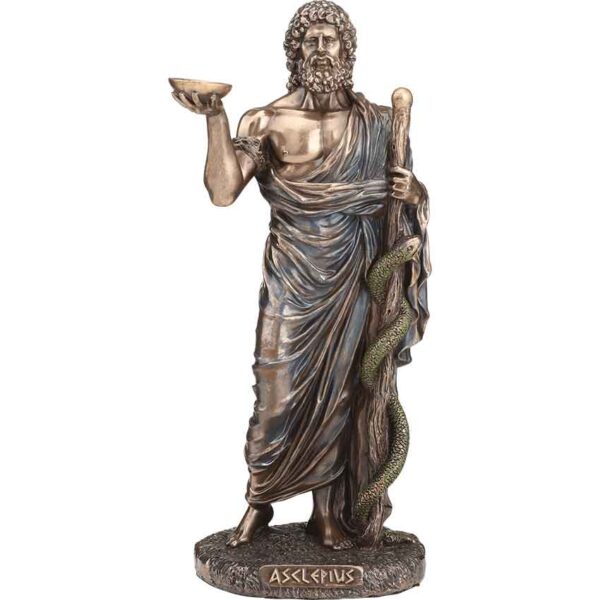 Asclepius Greek God of Medicine Statue