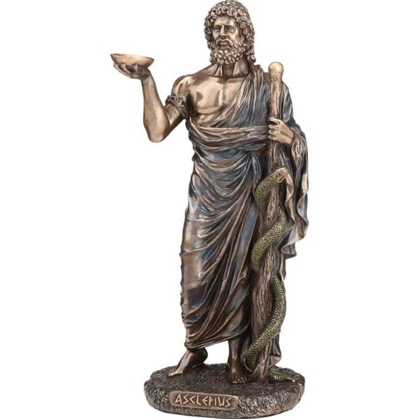 Asclepius Greek God of Medicine Statue