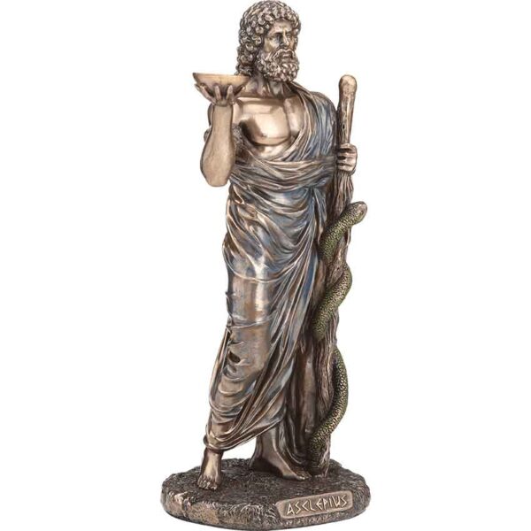 Asclepius Greek God of Medicine Statue