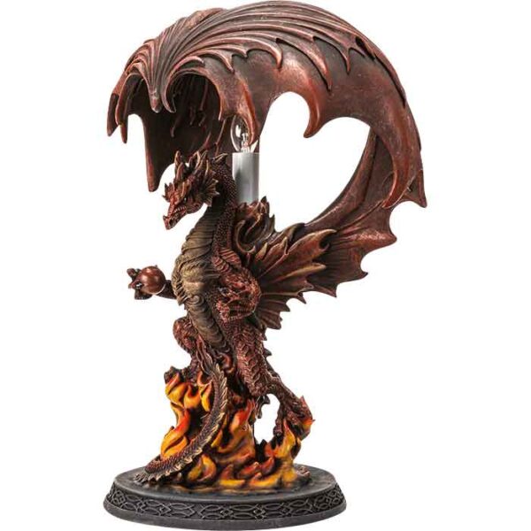 Fire Dragon Candle Lamp