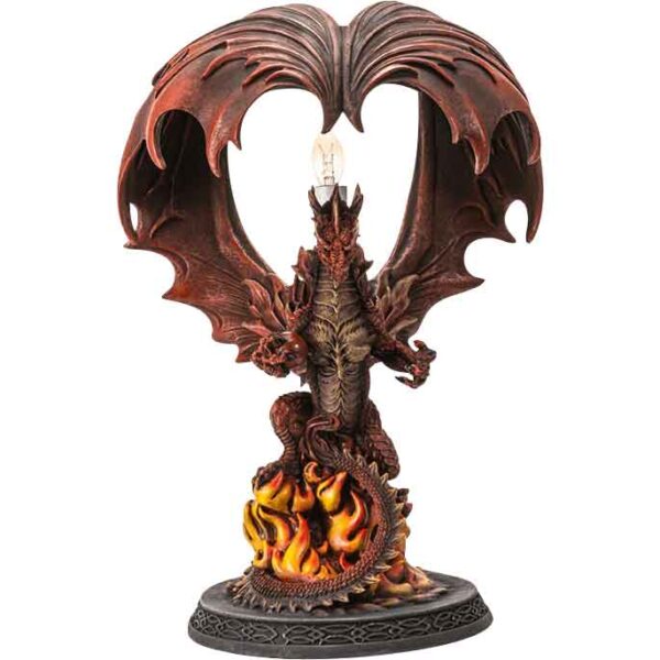 Fire Dragon Candle Lamp