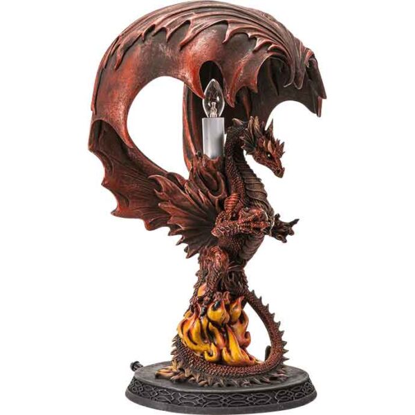 Fire Dragon Candle Lamp