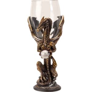 Gold Dragon Egg Goblet