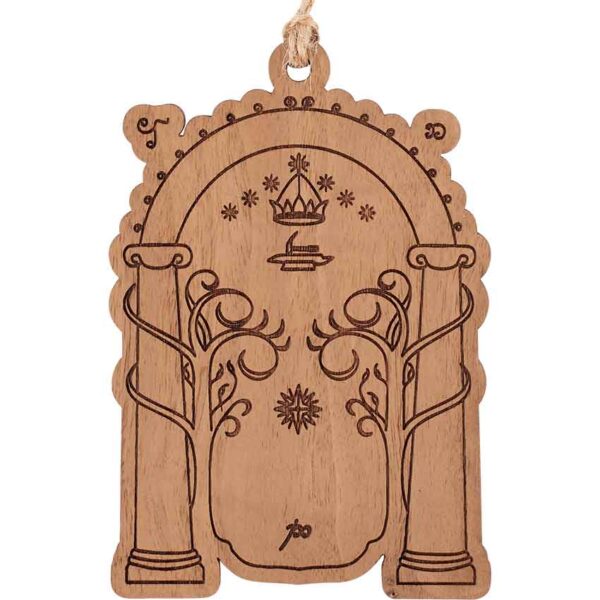 Elven Door Christmas Ornament