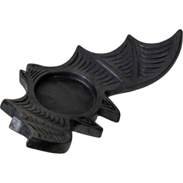 Black Bat Tealight Candleholder