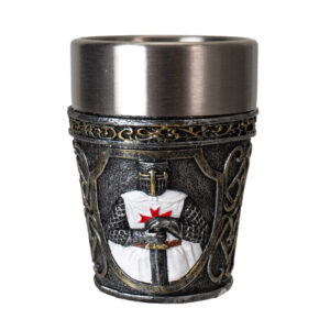 Medieval Knight Templar Shot Glass