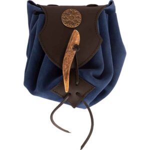 Cielo Suede Drawstring Belt Pouch