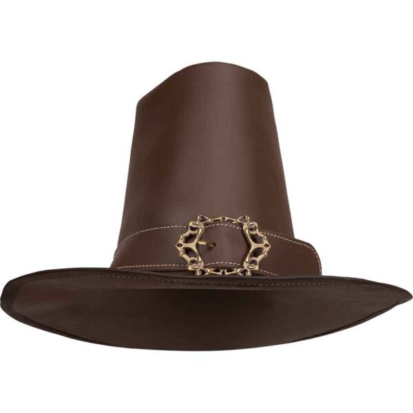 The Dark Witcher Leather Hat