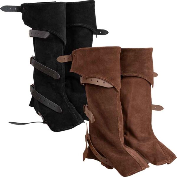 Esteban Ranger's Leather Gaiters