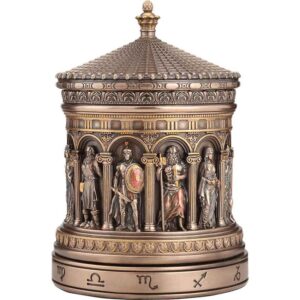 Greek Pantheon Rotating Trinket Box