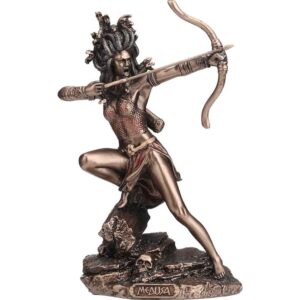 Medusa with Bow and Arrow Statue