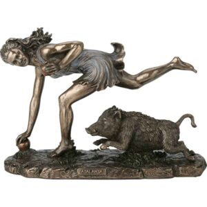 Bronze Atalanta of Arcadia Statue