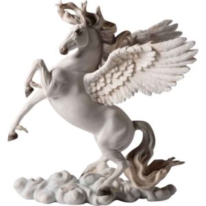 Majestic Rearing Pegasus Statue