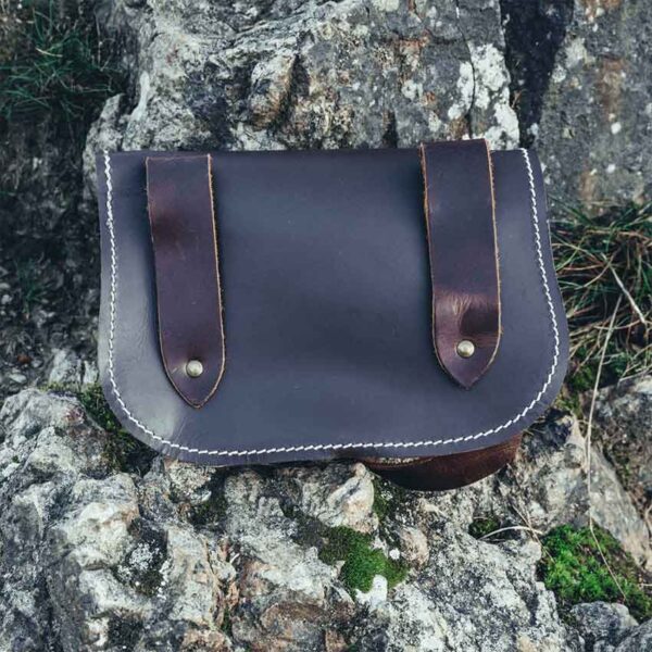 Hulda Celtic Belt Pouch - Brown